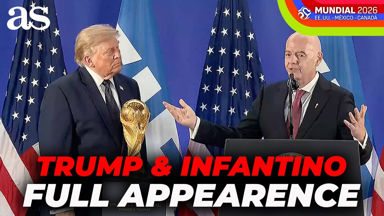 TRUMP and INFANTINO SPEAK before the WORLD CUP FINAL: SPAIN or ARGENTINA?