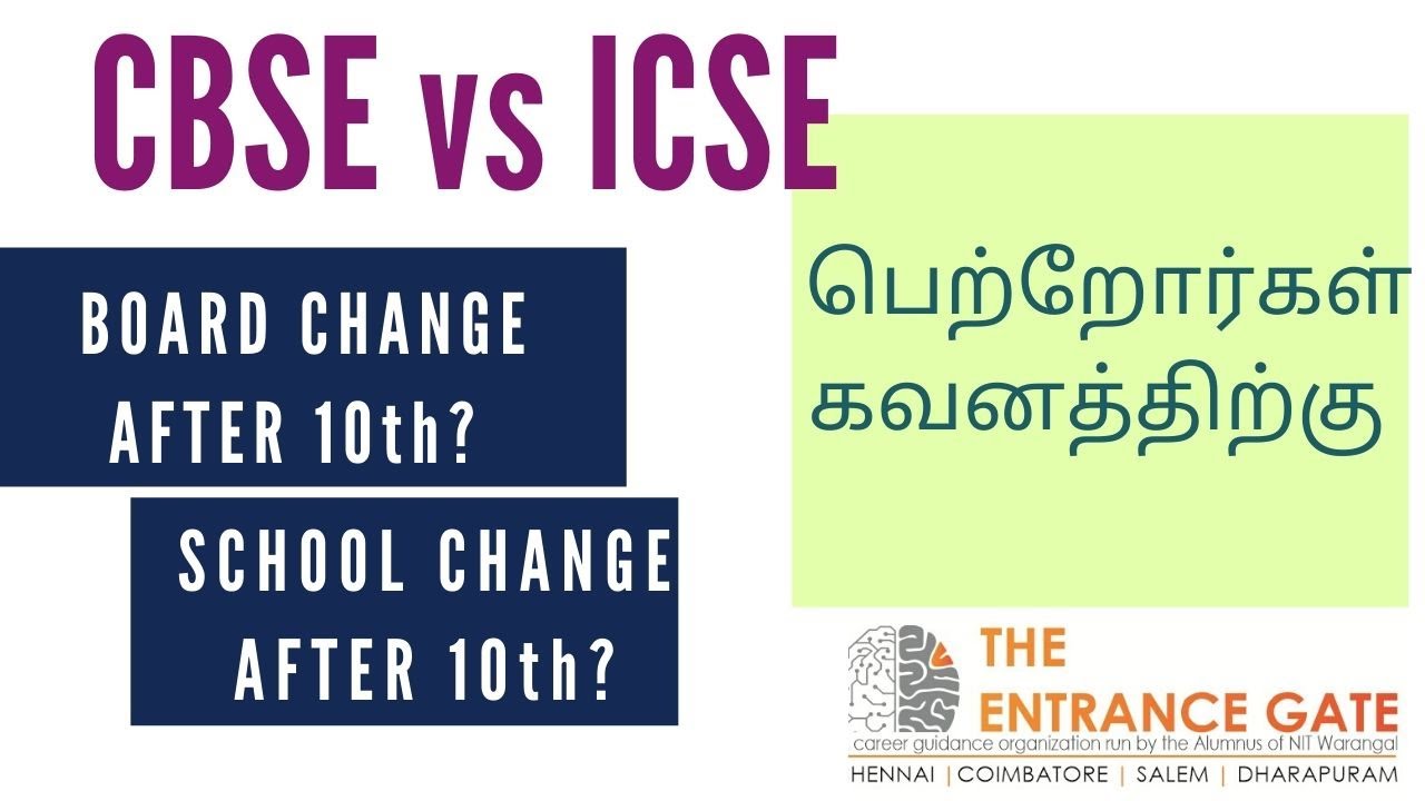 Видео для родителей | CBSE против ICSE | Стоит ли менять BOARD после 6-го или 10-го класса?