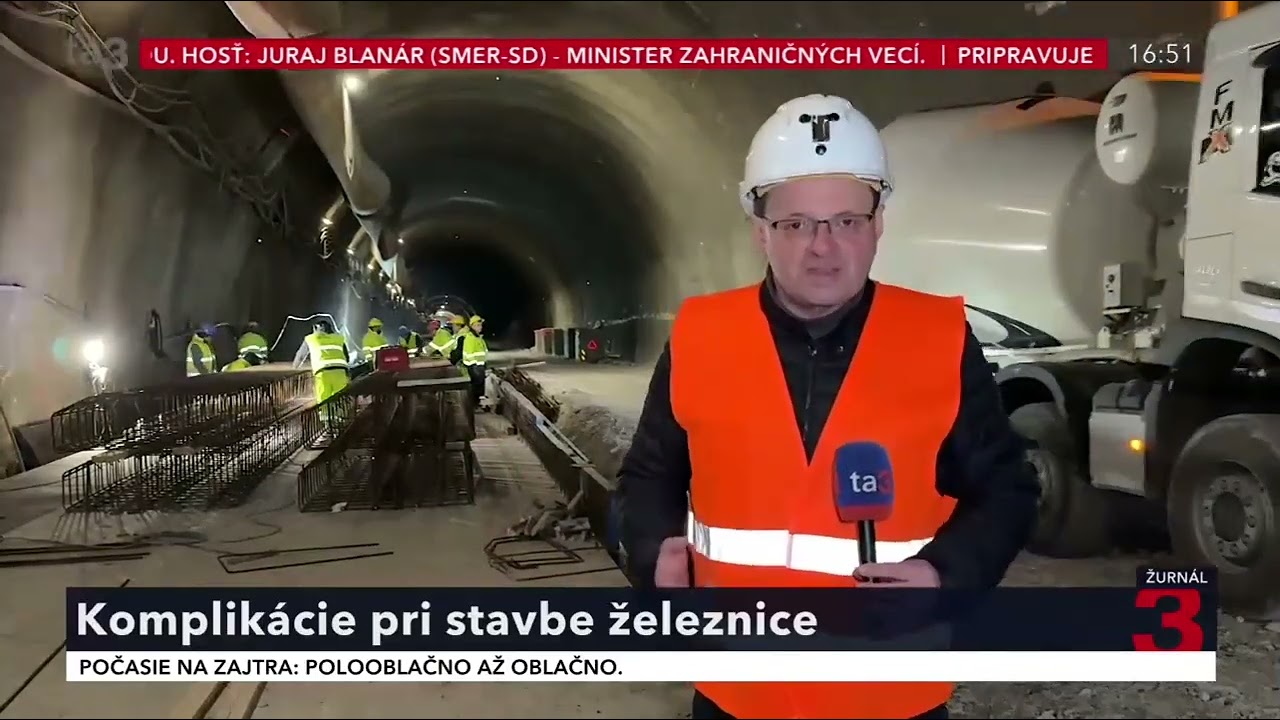 Komplikácie pri stavbe železnice pri Poprade 11.3.2026 #zsr #vlaky