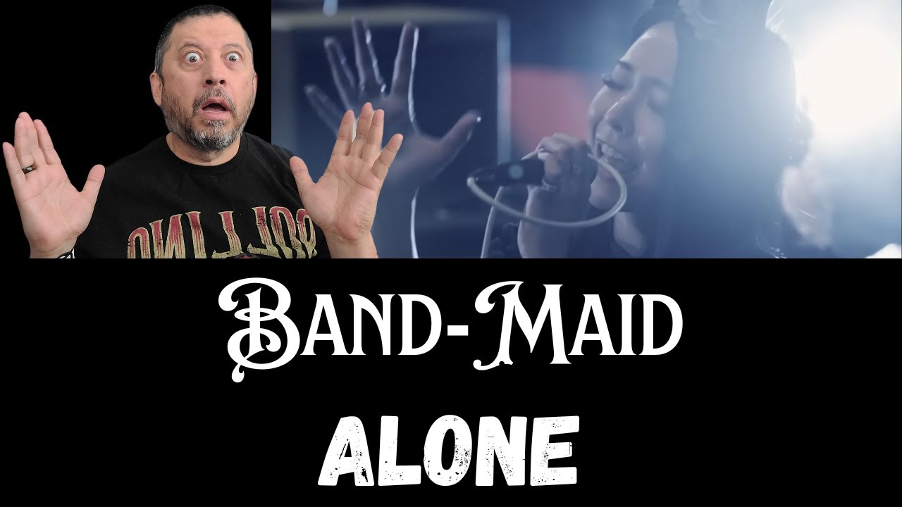 Реакция на первое прослушивание - Band-Maid - Alone | OMV