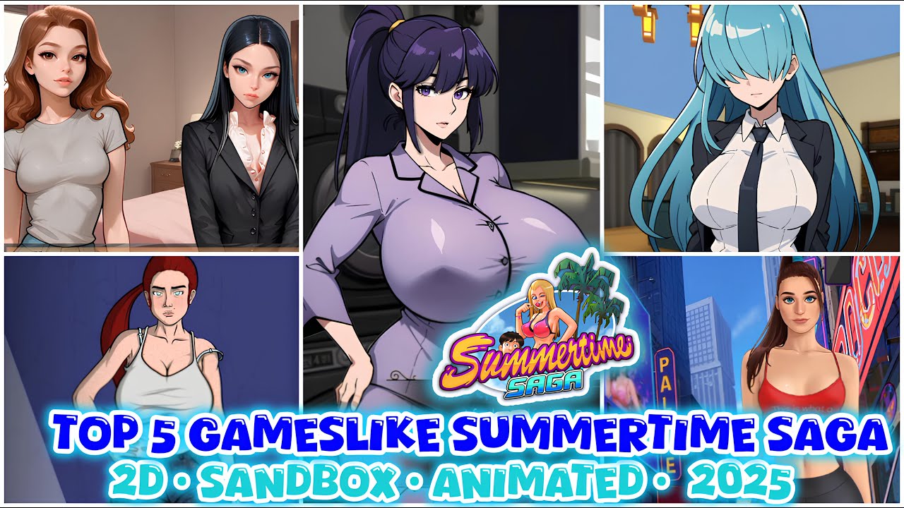 Top 5 Games Like Summertime Saga (Part 11)