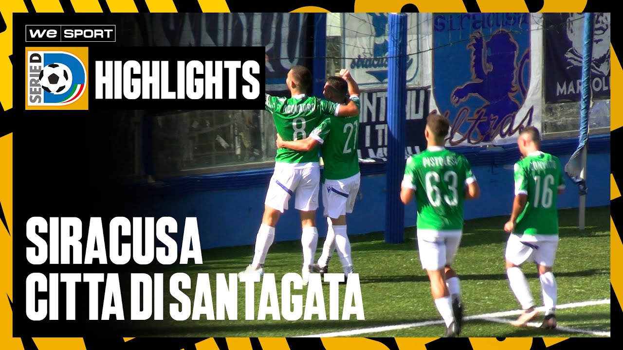Siracusa vs Cittá di Sant'Agata (Serie D - Giornata 4 - Girone I)