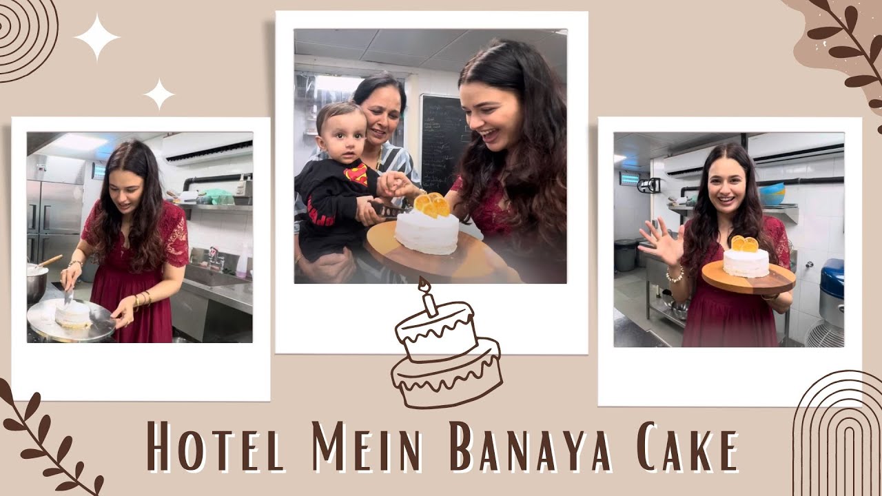 Hotel Ki Bakery Mein Banaya Cake | Mothers Day Special | Yuvika Chaudhary Vlogs