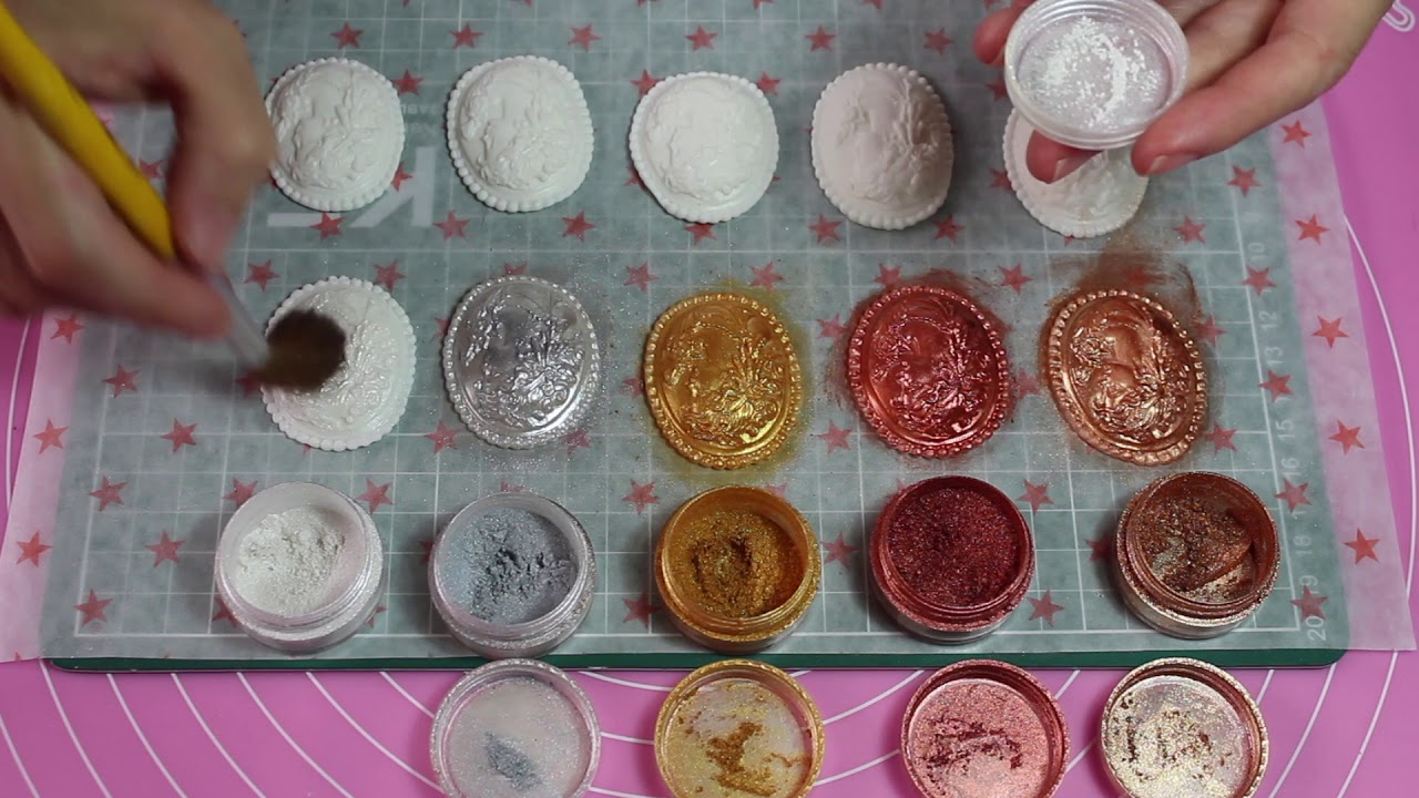 Matizadores metálicos. ¿Cómo aplicarlos en fondant?