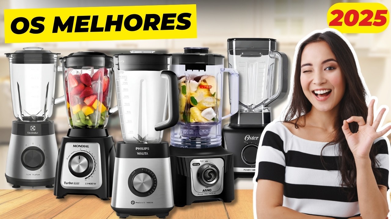 POTENTE! Qual o MELHOR LIQUIDIFICADOR? Melhor Liquidificador custo benefício!