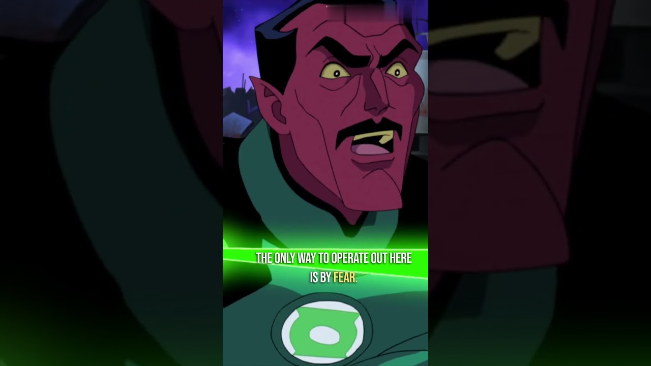 Sinestro threatens Hal Jordan| #shorts #youtubeshorts #shortvideo #dccomics #dc #greenlantern
