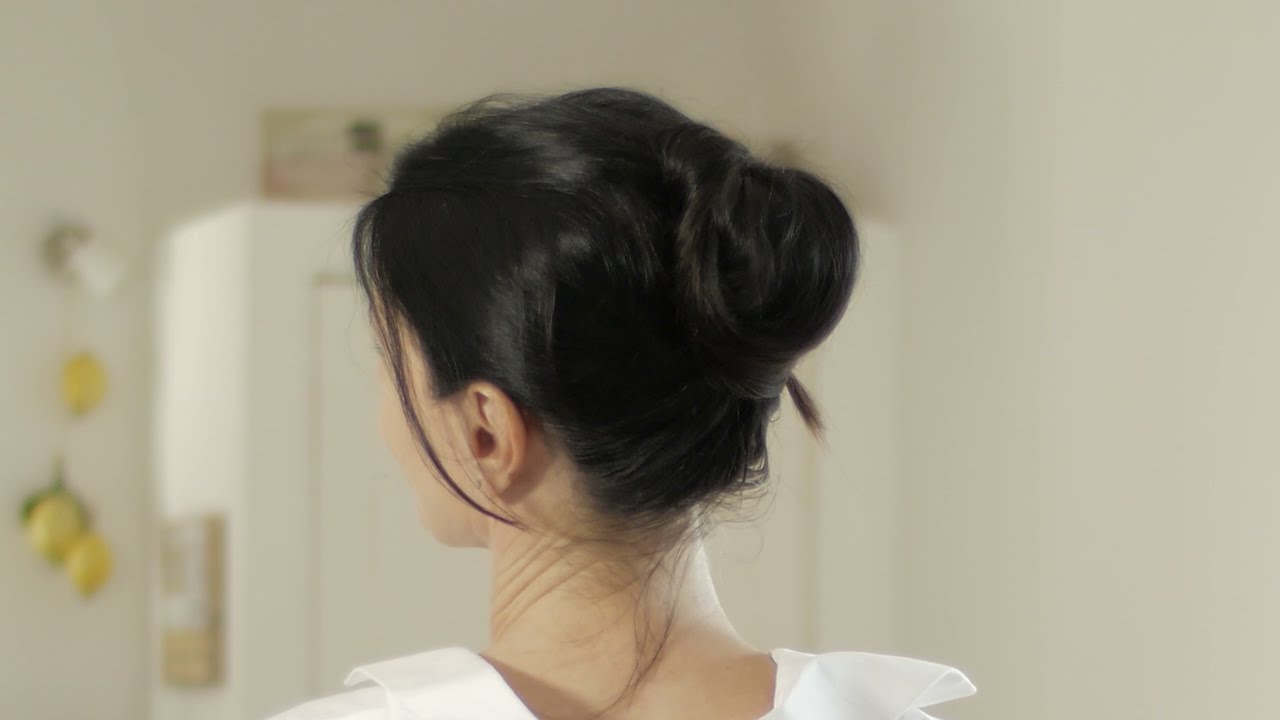 Einfacher Messy Dutt mit der Haarspange doouup&reg;