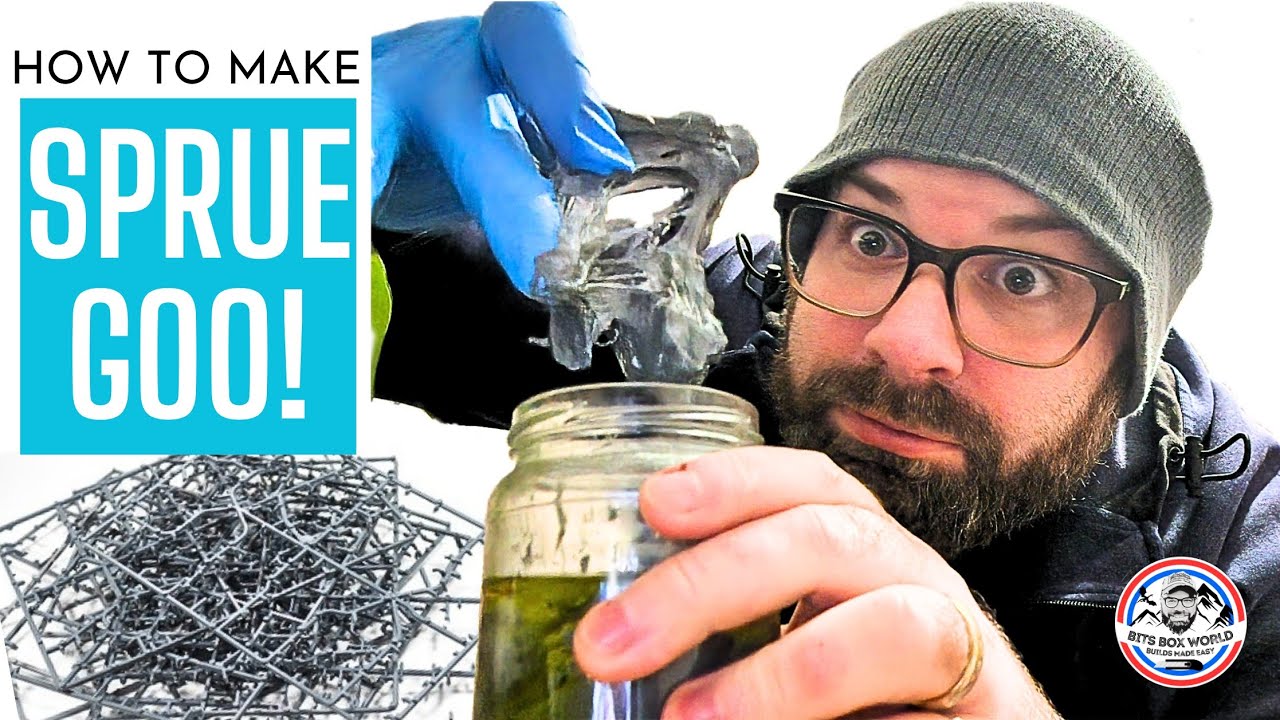 Melting Warhammer Sprues into Sprue Goo #warhammer40k #spruegoo #greenstuff