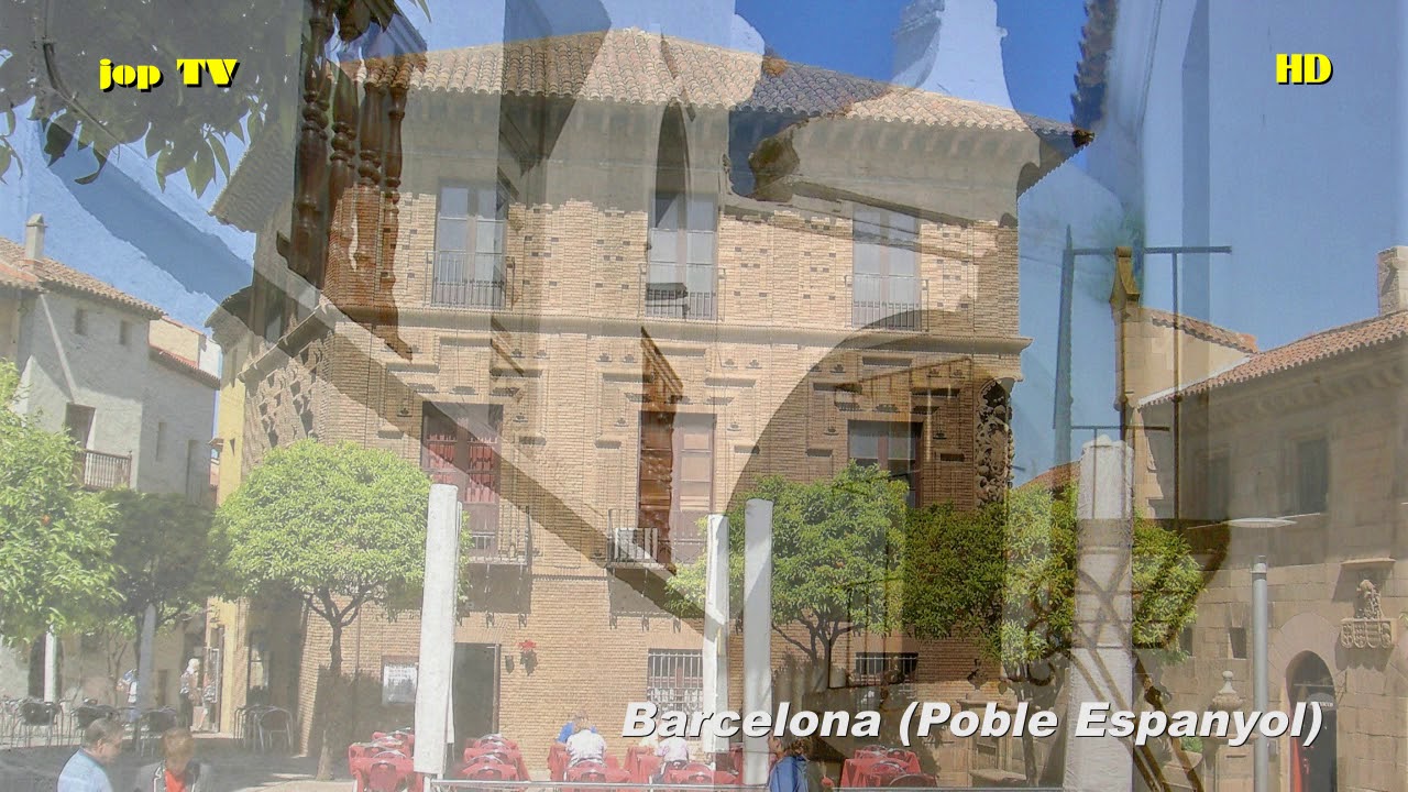 Rundgang durch Poble Espanyol (Barcelona) Katalonien Spanien Reisebilderbuch jop TV Travel