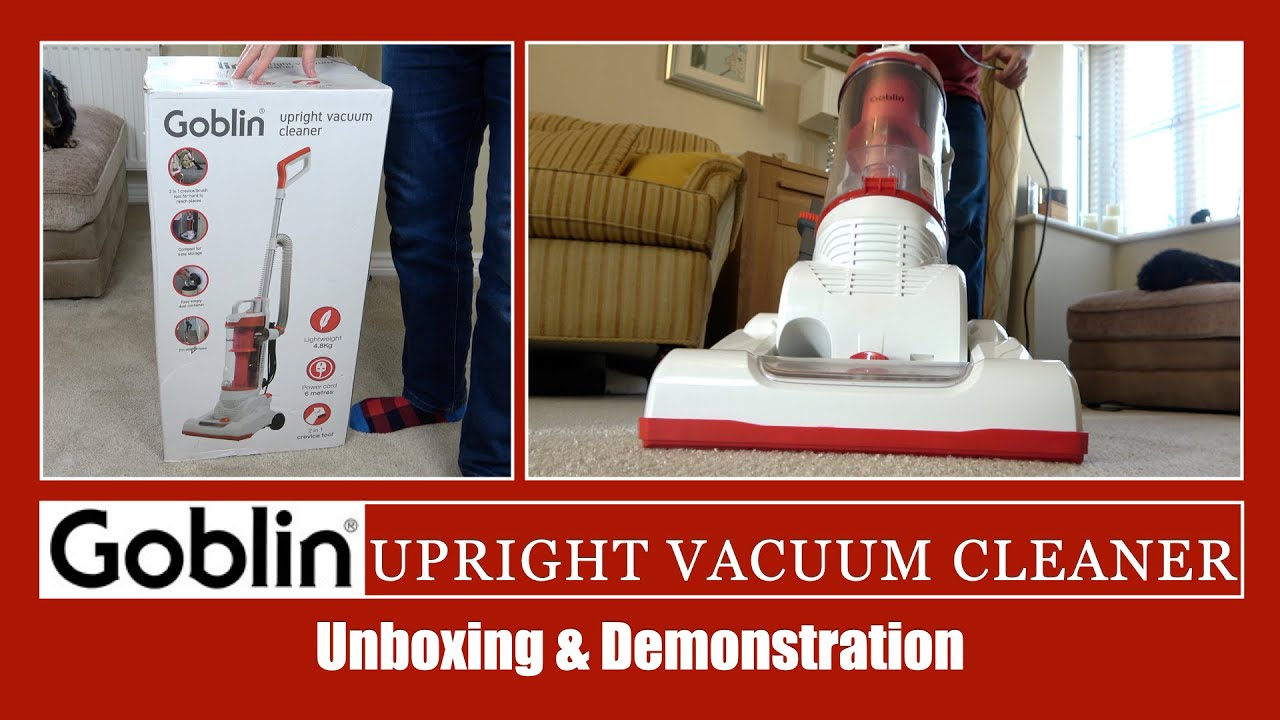 Goblin Upright Vacuum Cleaner Demonstration  - The Absolute Worst!!