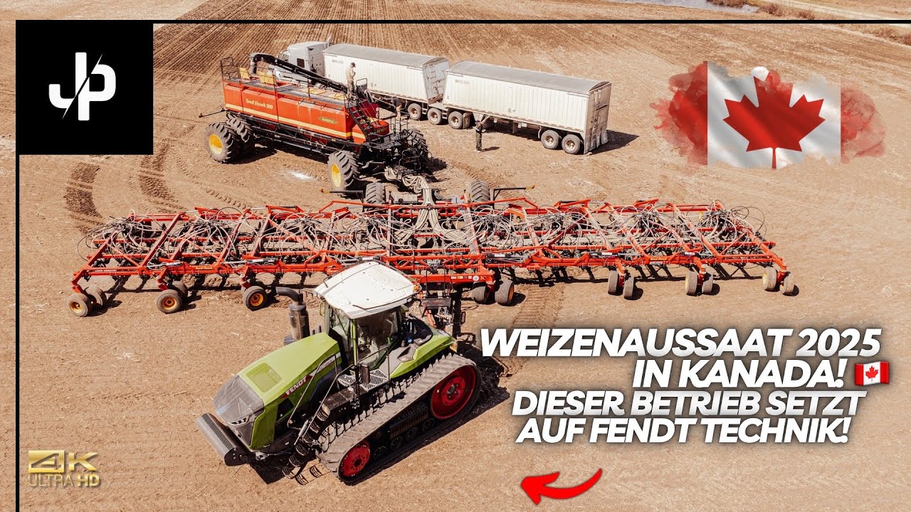 Fendt Farm in Kanada! Betriebsbesichtigung & Aussaat! || JP Agrar