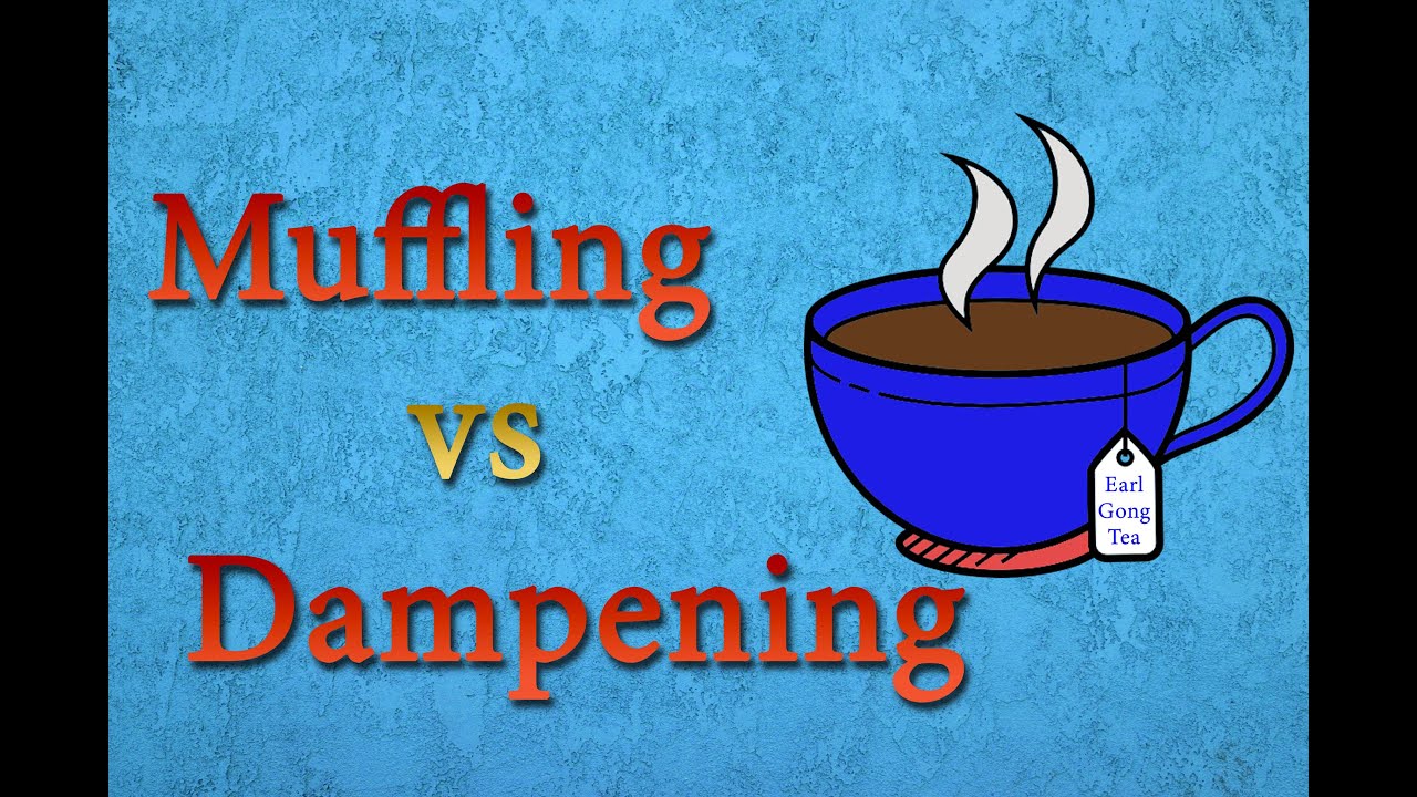 Gong Muffling vs Gong Dampening