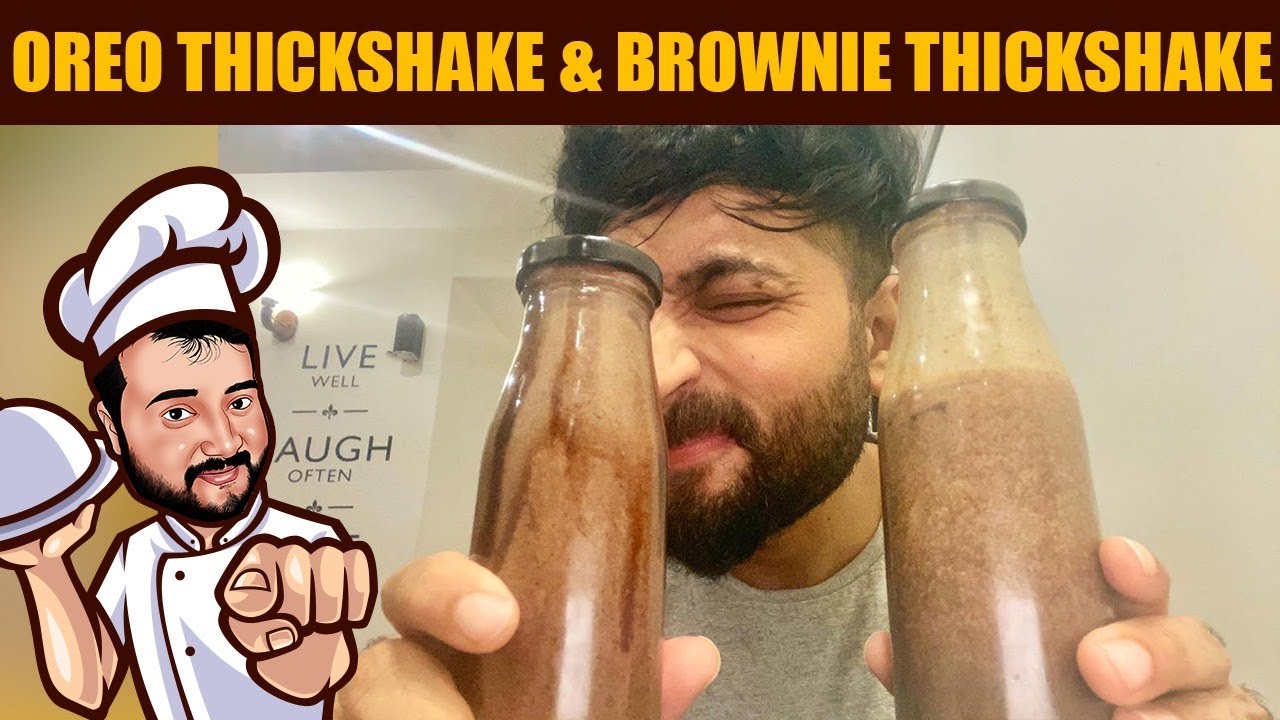 Oreo Milkshake & Brownie Milkshake in Tamil | Summer Special | Dessert