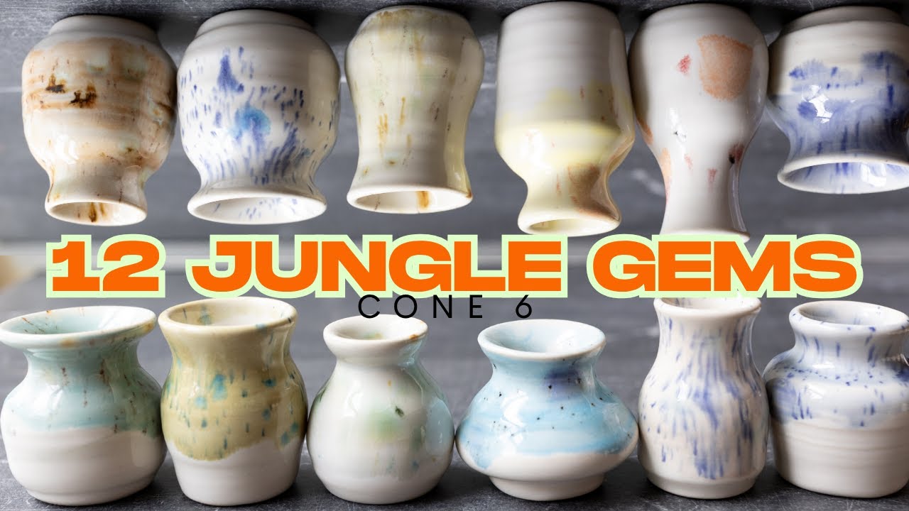 Mayco Jungle Gems at Cone 6