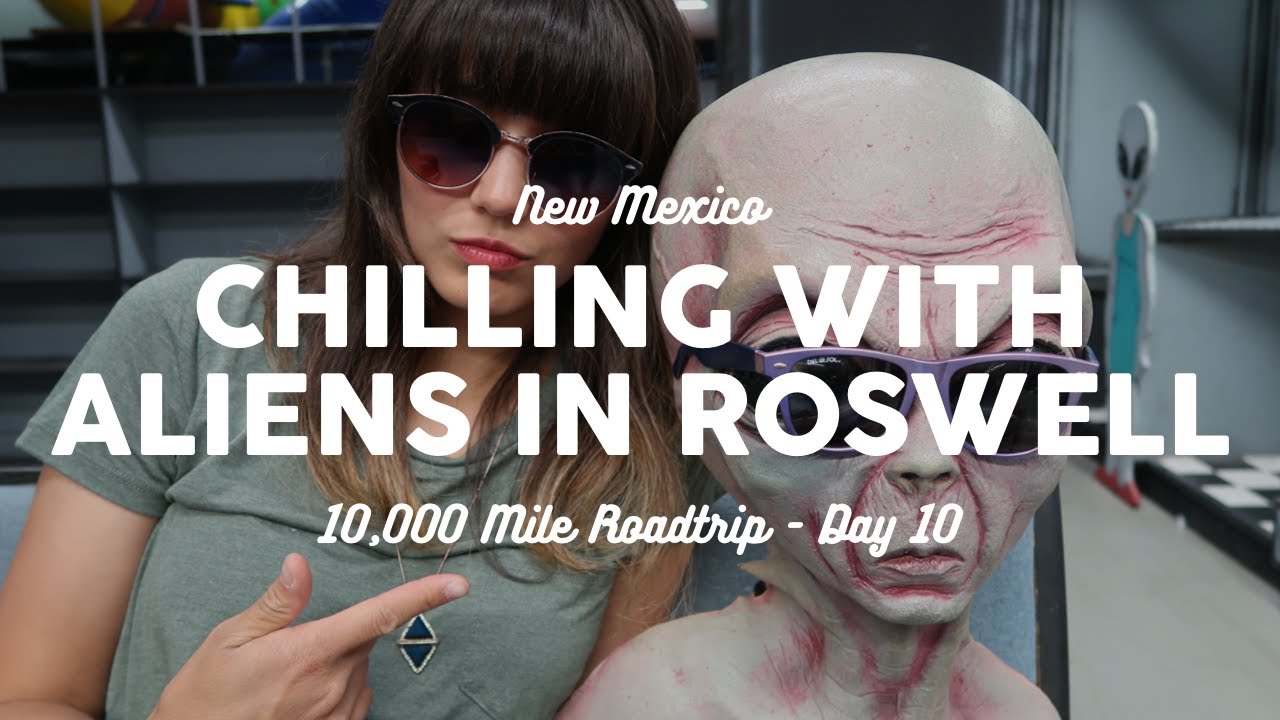 Alien Encounter in Roswell, NM | 10K Road Trip Vlog Day 10