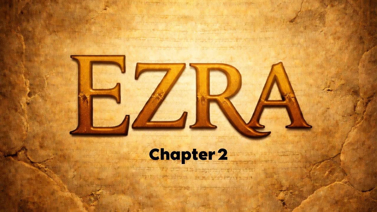God Provides For Our Worship; Pastor Todd Smeltzer, Ezra 2, January 25, 2026