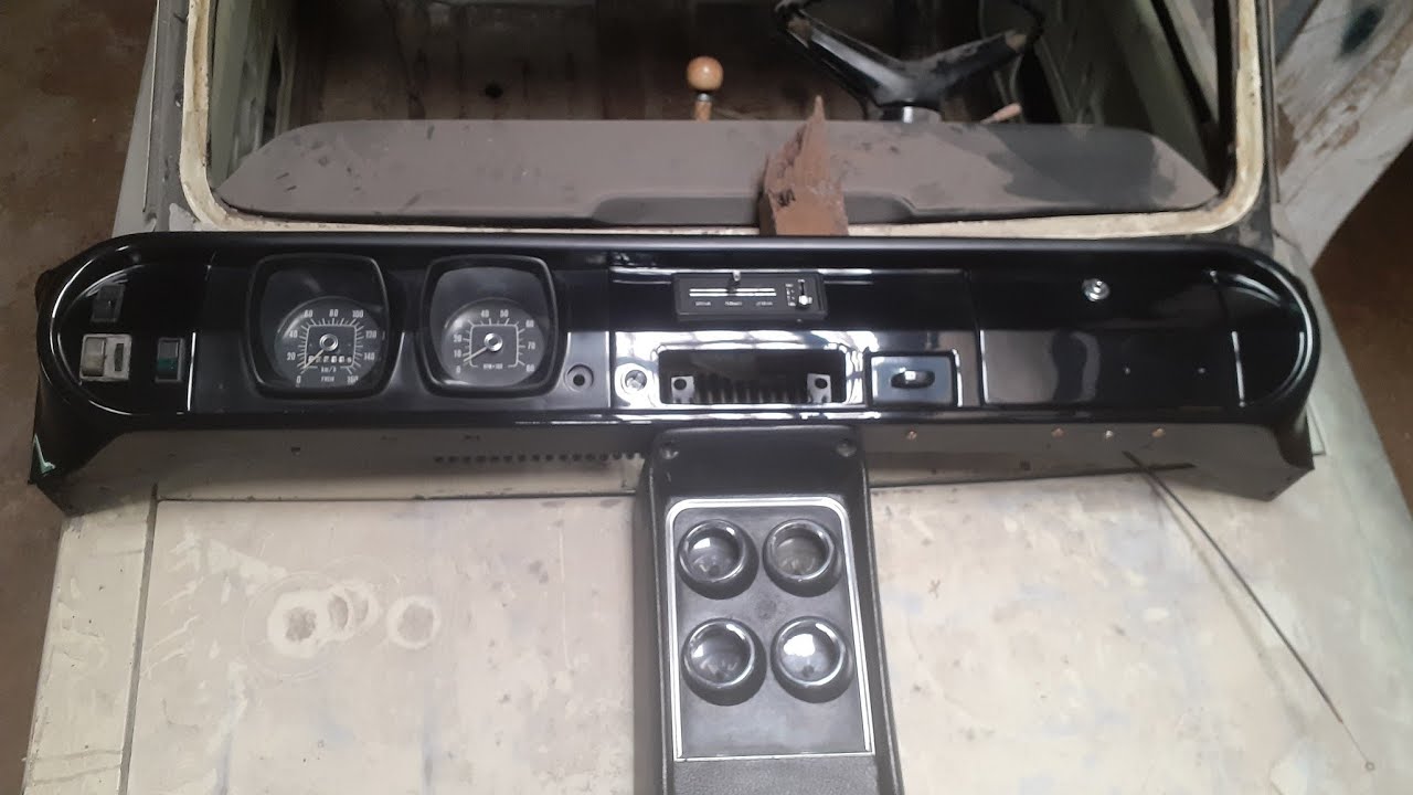 Restauração painel corcel gt 1977