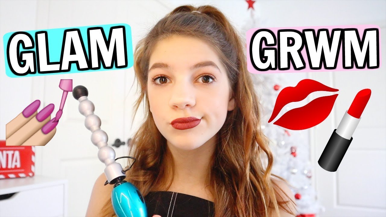 HAIR + MAKEUP + FASHION! Glam up GRWM