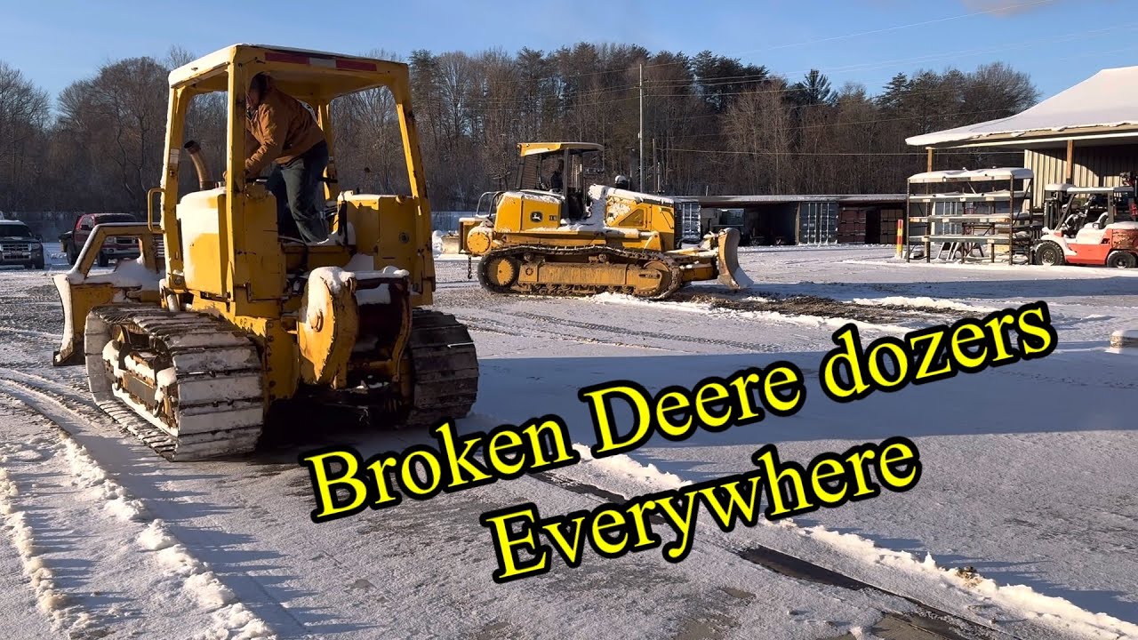 We have a whole shop full of broken John Deere dozers I bought sight unseen 🤦‍♂️