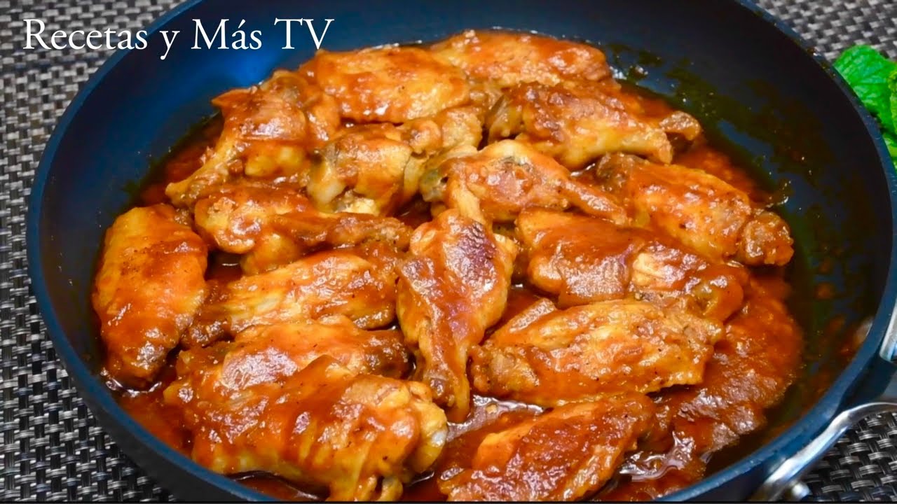 Cuando Se Te Antojen Unas Alitas de Pollo Haz Está Receta Súper Fácil