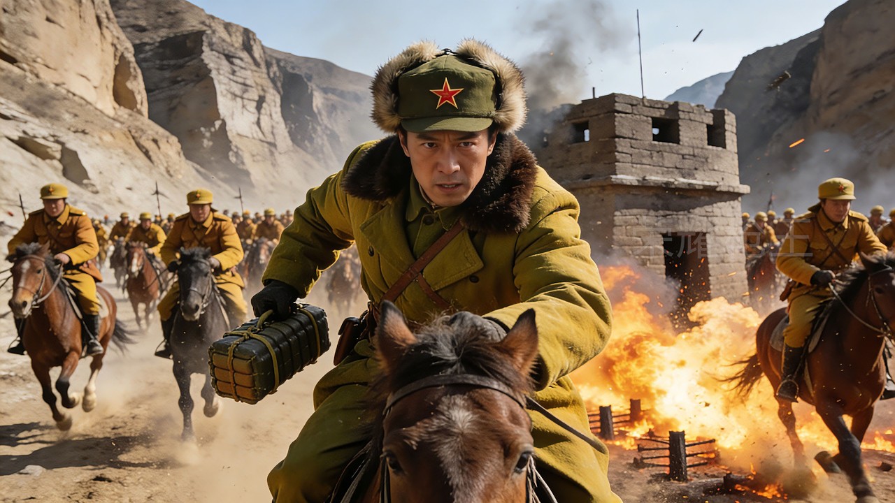 最強兵王帶隊騎兵硬闖地雷陣，單槍匹馬炸碉堡，一舉拿下城池！ ⚔️ 戰爭 MMA | Kung Fu