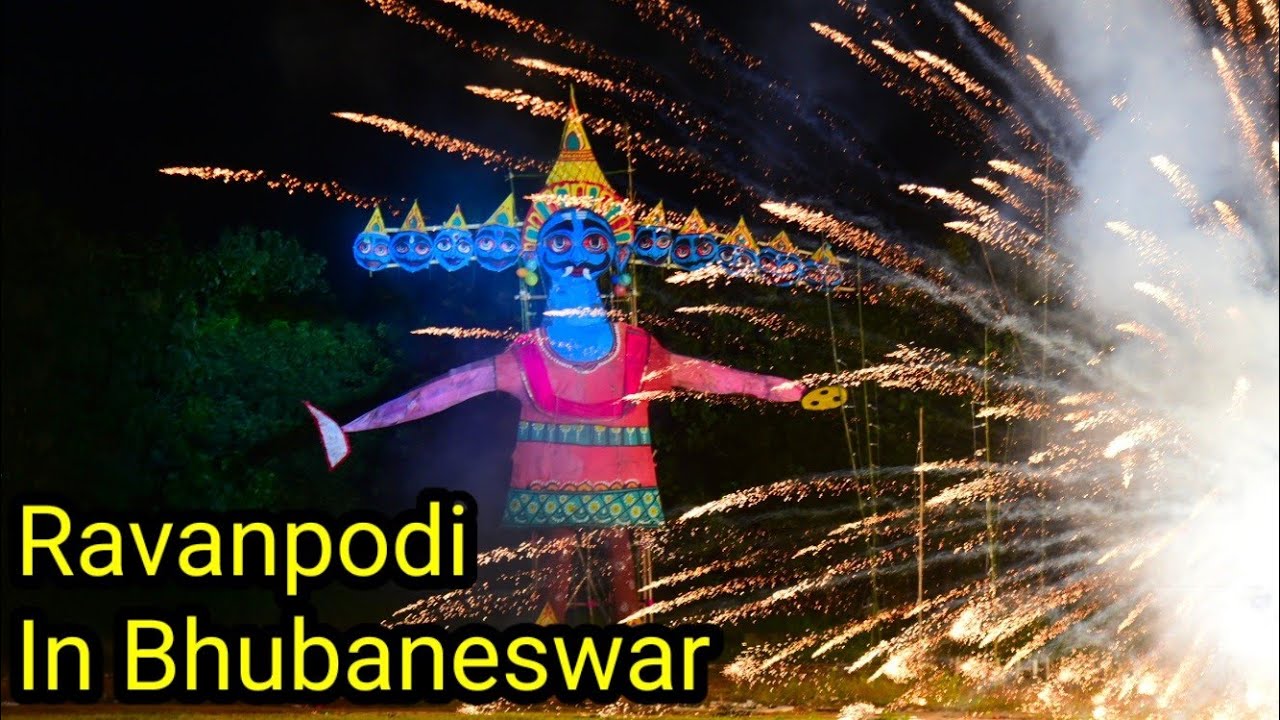 Ravan Podi Mahostav In Bhubaneswar | Barmunda | Ravan Dahan | Aparajita Sarangi