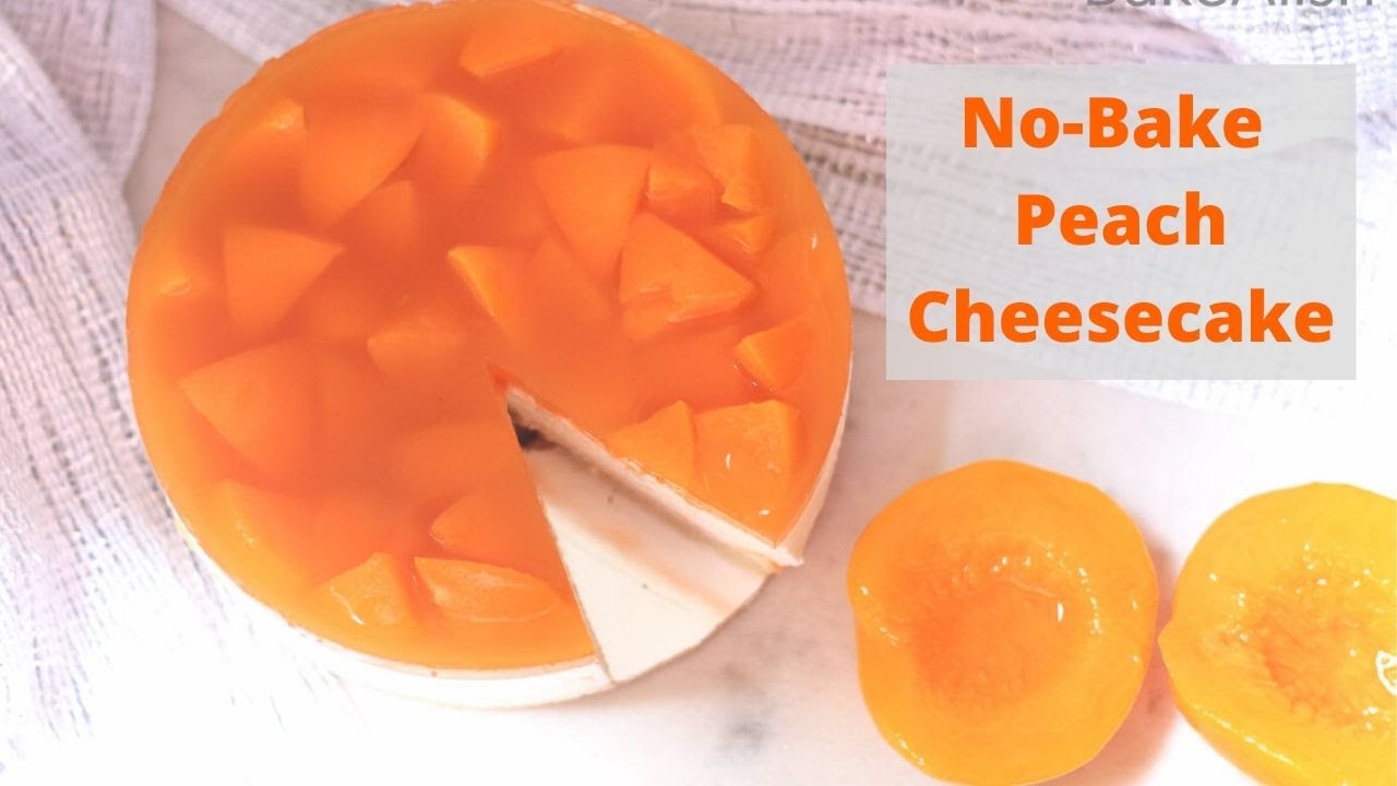 Peach Cheesecake Recipe | Peaches 'N' Cream Dessert | The Best Cheesecake Recipes