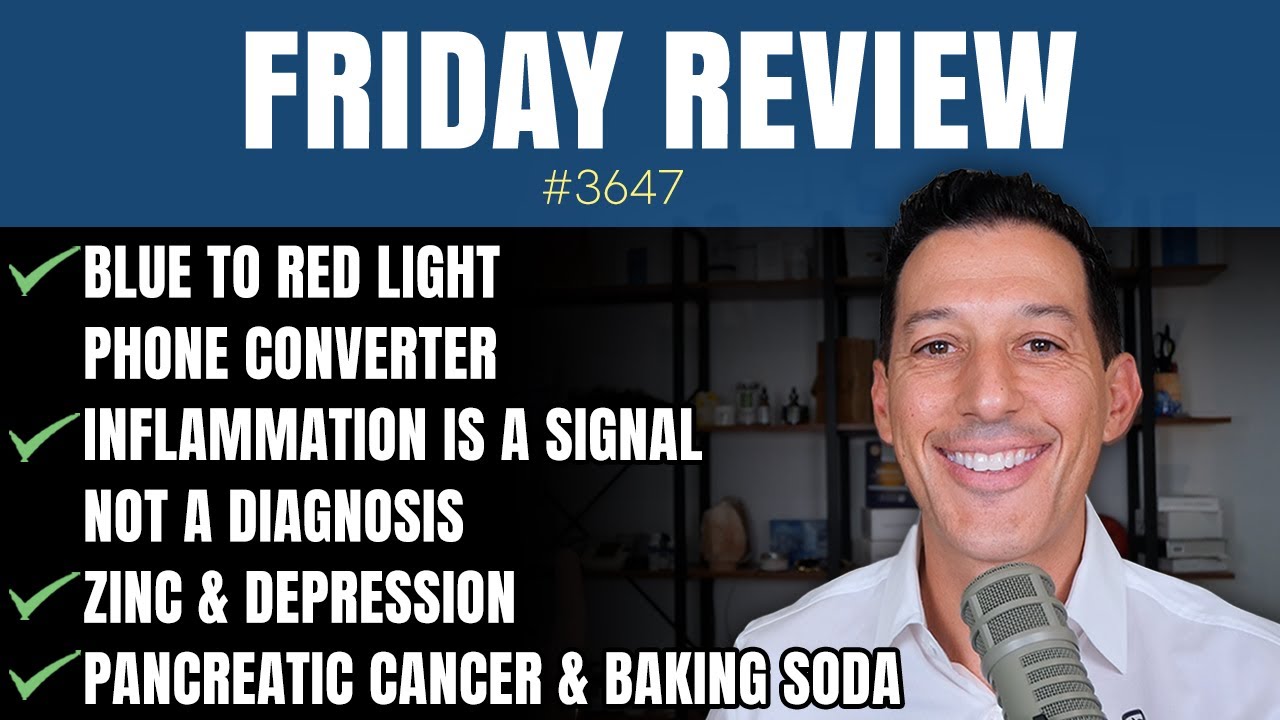 Light Phone Converter, Inflammation Is a Signal, Zinc & Depression, Pancreatic Cancer & Baking Soda