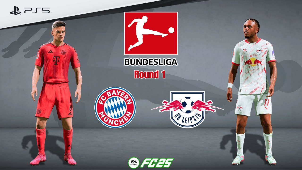 Bayern Munich vs. RB Leipzig | Bundesliga 25/26 | Full Match | FC 25 - PS5™[4K]