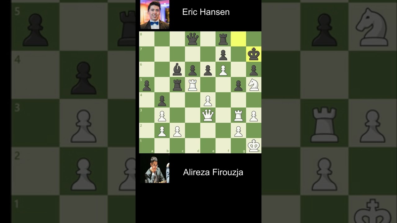 Alireza's Incredible Victory against famous chess streamer Eric Hansen