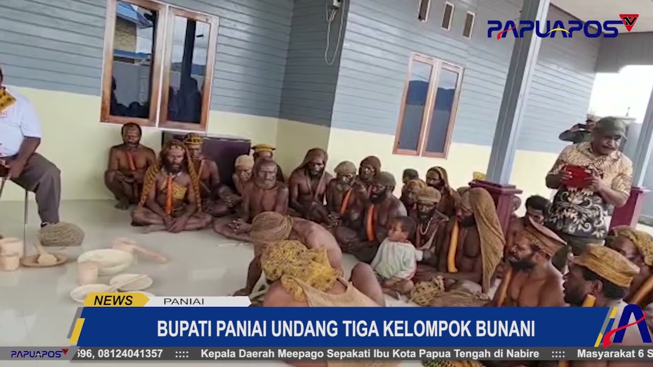 Berita Bupati Paniai Undang Kelompok Bunani