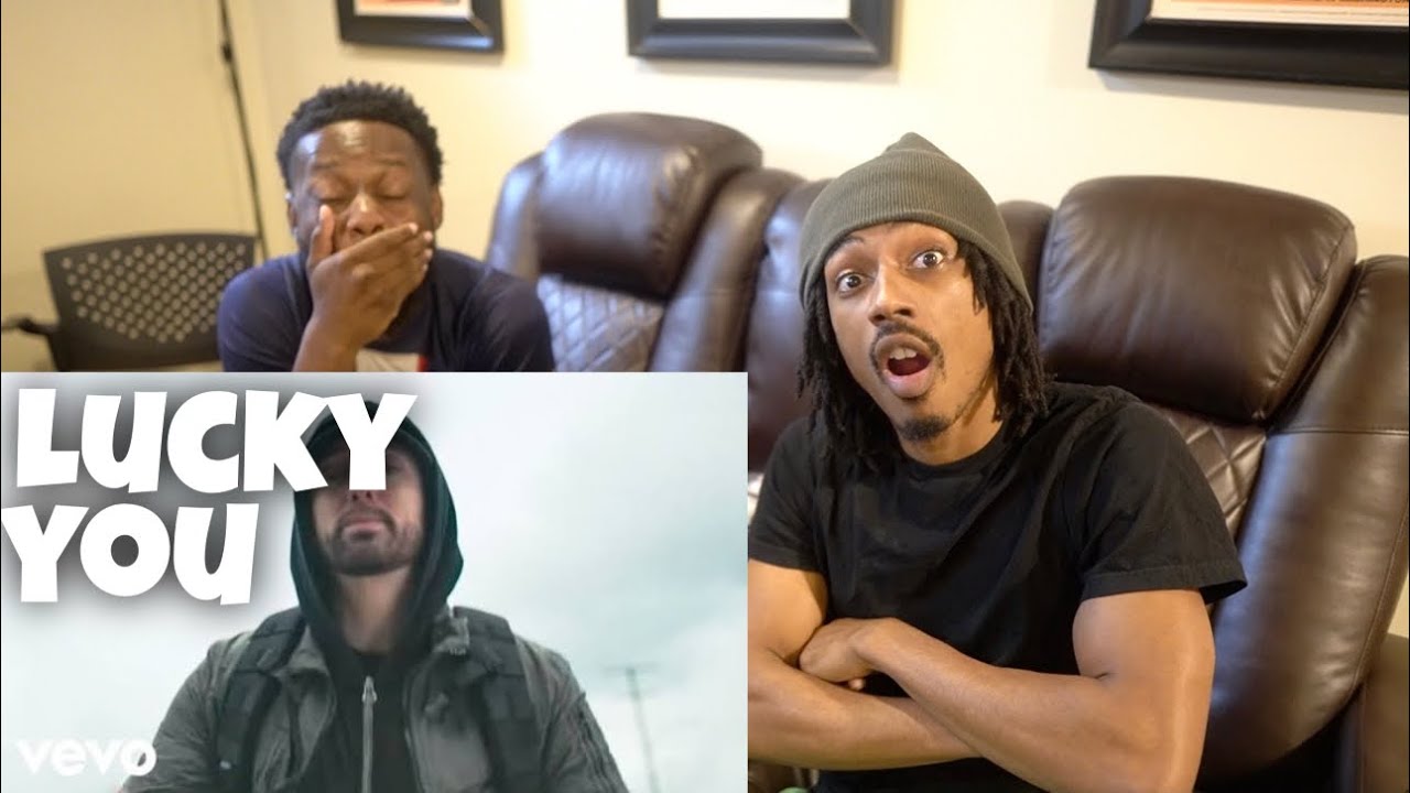 EMINEM FT JOYNER LUCAS - LUCKY YOU | REACTION! ( FIRE DUO ) 