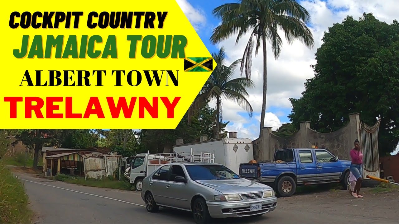 Driving from Wait .A. Bit , Stettin to Albert Town , Trelawny #JAMAICA