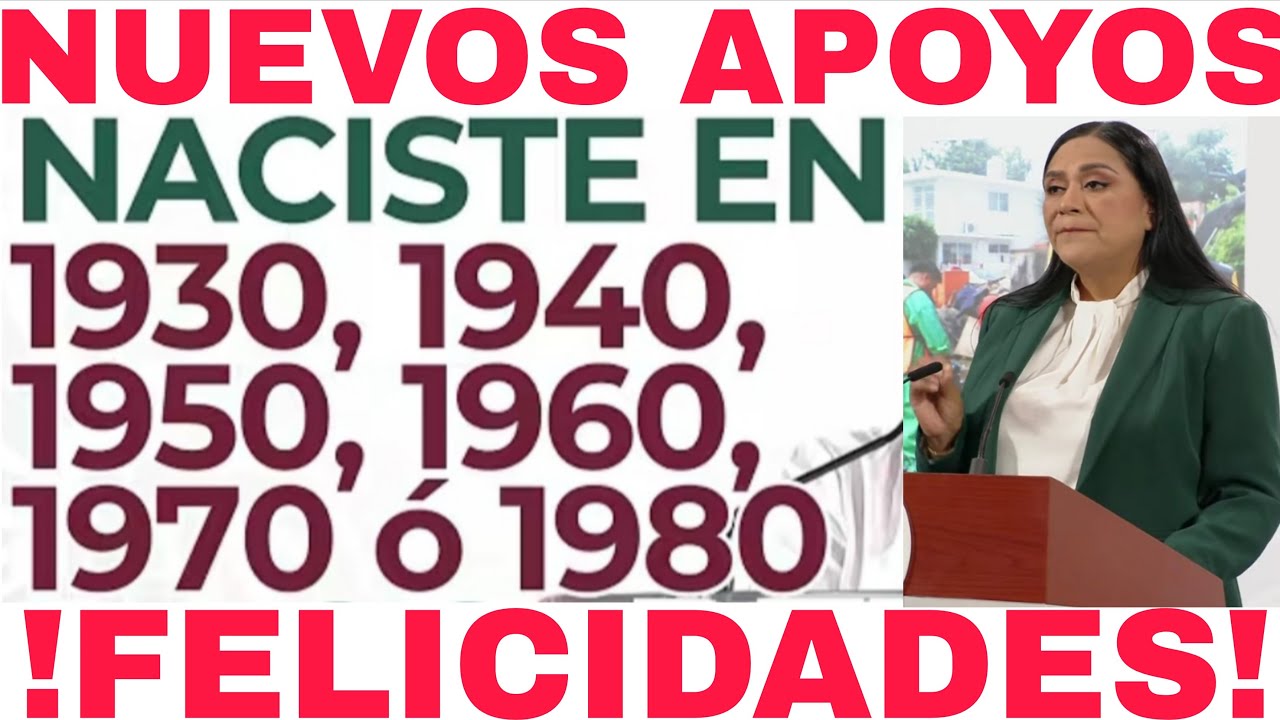$8500 SI NACISTE EN 1930 O M&Aacute;S HOY ACABA DE PASAR ARIADNA MONTIEL EN VIVO ADULTOS MAYORES
