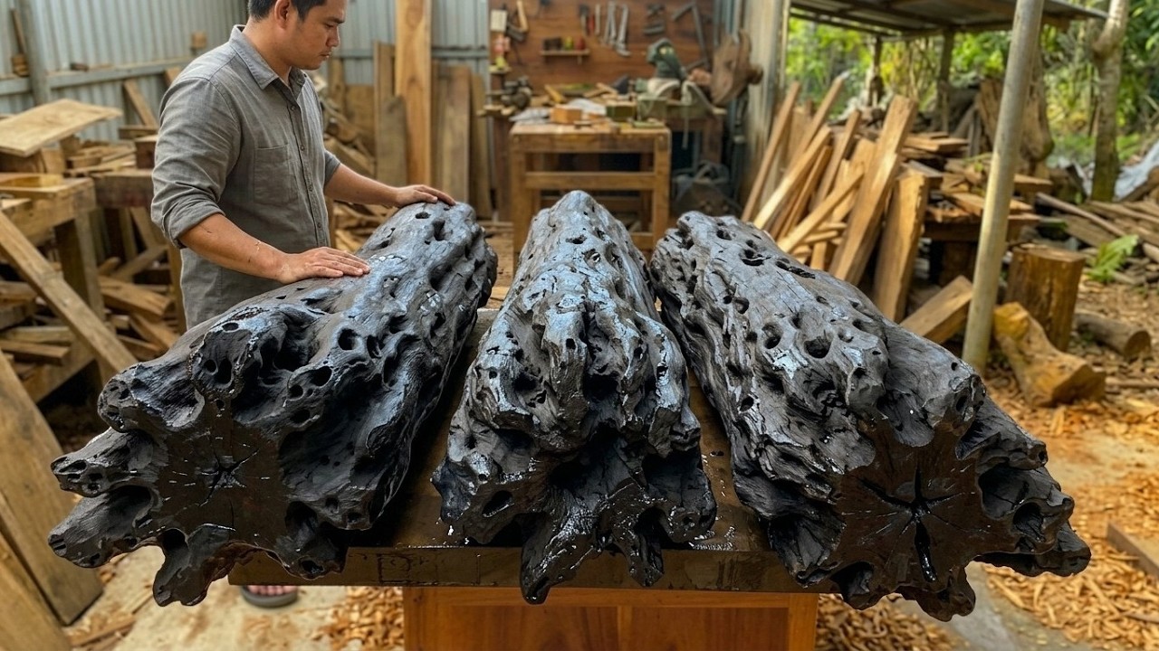 No One Thought These Floating Logs On The River Had Any Value Until He Did This!
