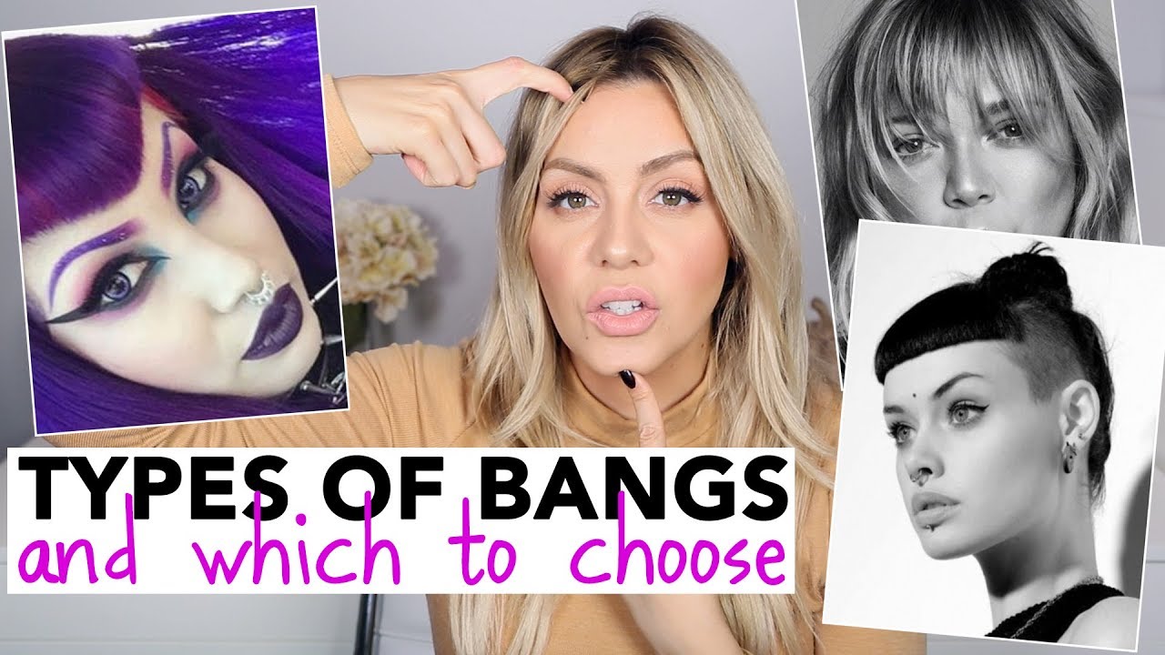 All Types of Bangs - and Which to Choose!