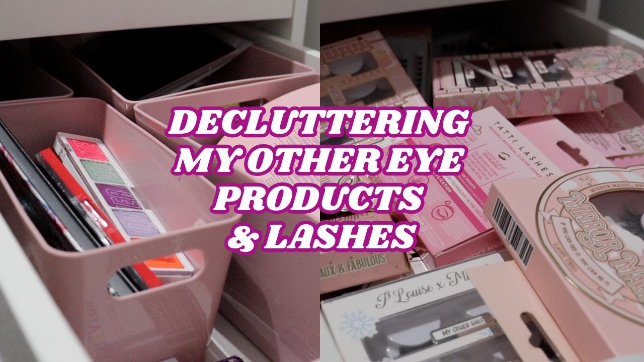 УБОРКА ОСТАЛЬНЫХ СРЕДСТВ ДЛЯ ГЛАЗ И РЕСНИЦ | makeupwithalixkate