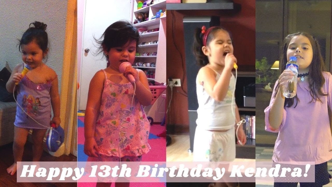 Happy 13th Birthday Kendra!