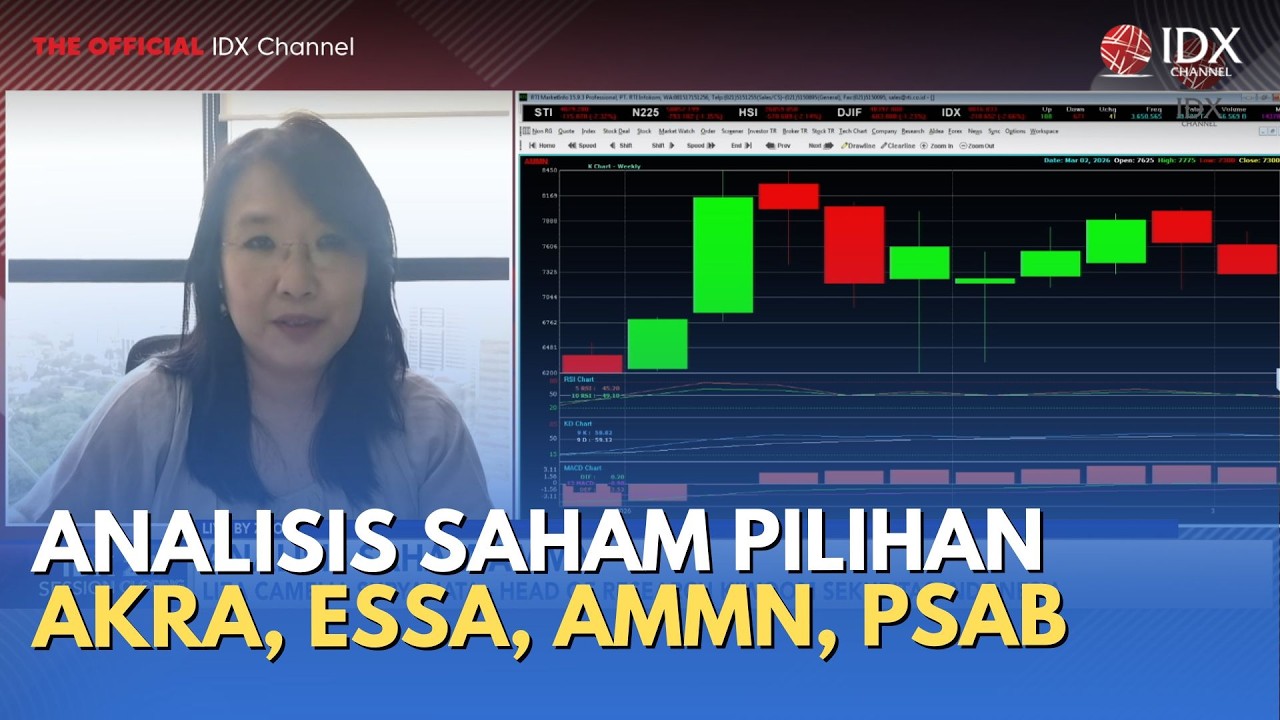 Analisis Saham Pilihan AKRA, ESSA, AMMN, PSAB | MILENOMICS