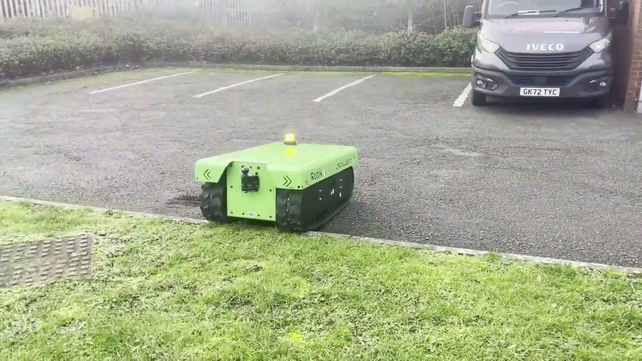 ROBIK CRAWLER ON ROUGH TERRAIN