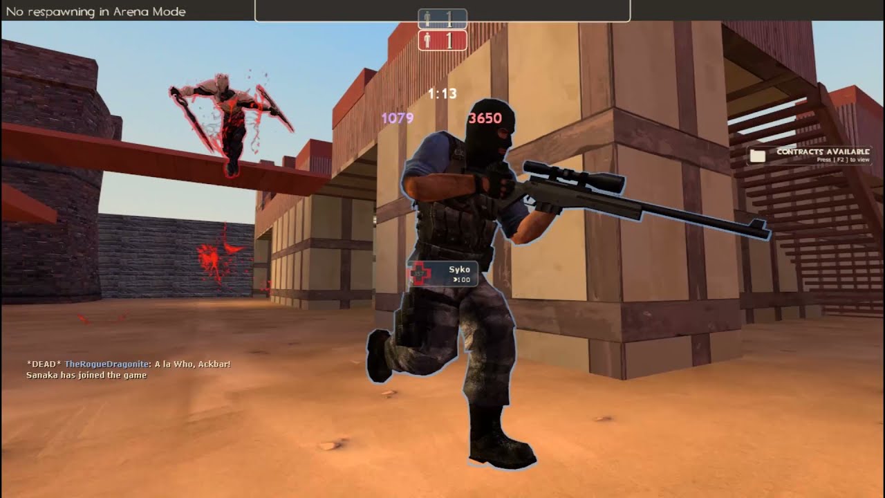 Team Fortress 2: Freak vs. Freak team deathmatch (A BeautifulBoring multiplayer #7)