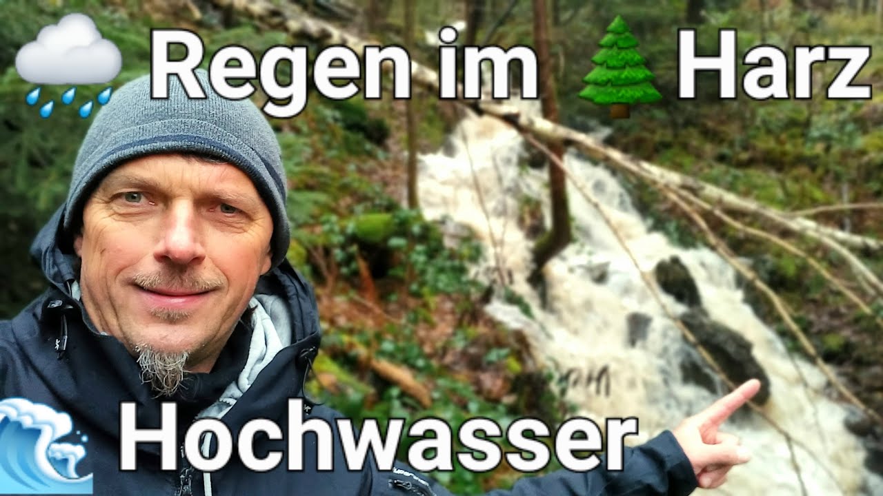 Hochwasser im Norden 🌧 Regen im 🌲 Harz | Die Pegelstände der Harzer Flüsse steigen | Okertalsperre
