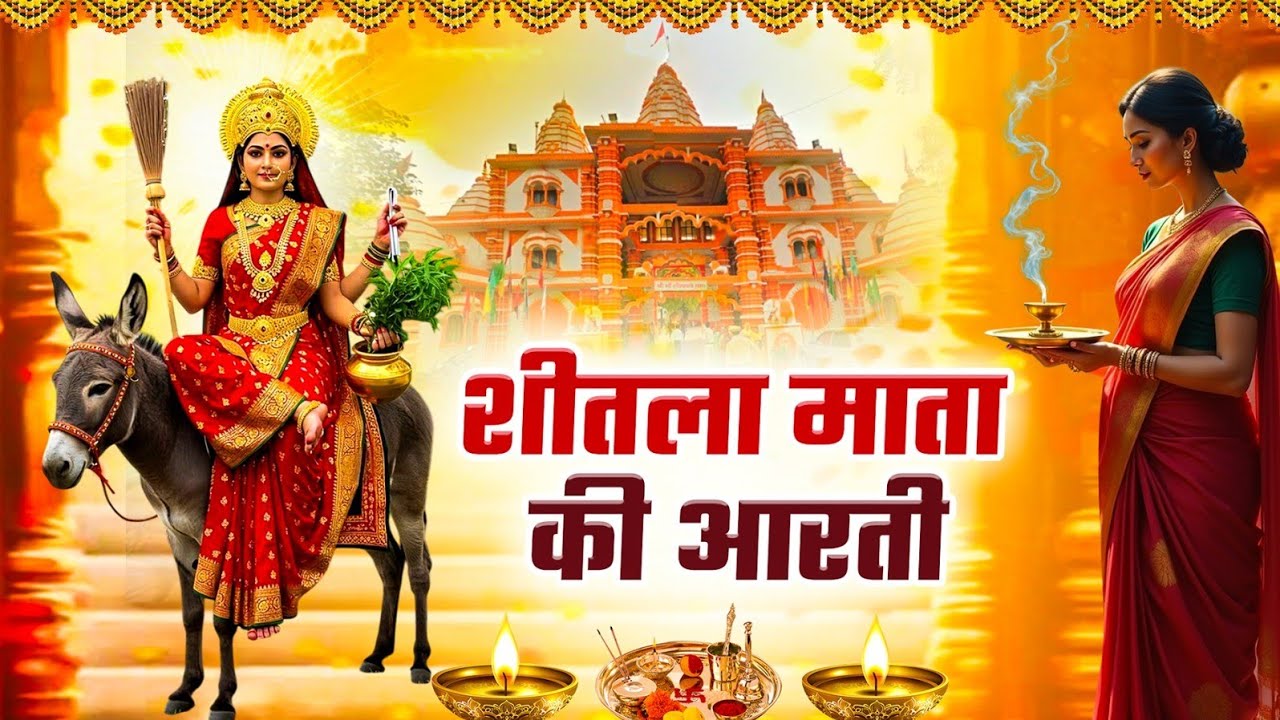 श्री शीतला माता जी की आरती | Sheetla Mata Ki Aarti | ॐ जय शीतला माता | Shitla Mata Ki Aarti 