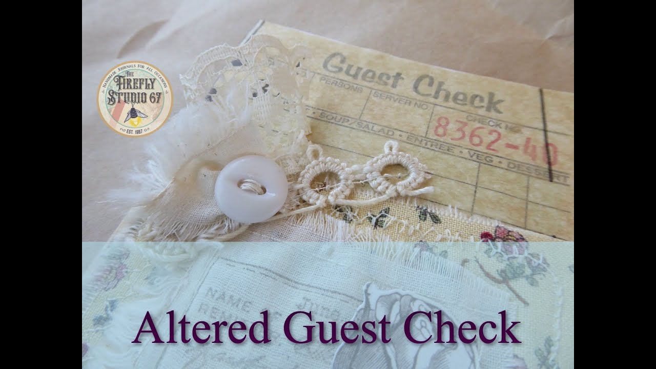 Altered Guest Check- Step by Step Process