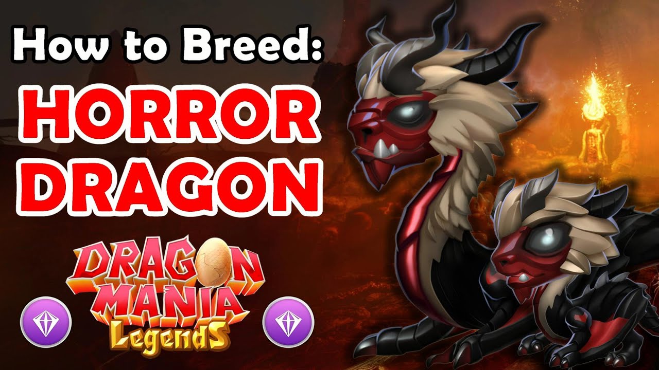 How to Breed the HORROR DRAGON In DML! 3 BEST Breeding Combinations Guide! - DotM August 2020