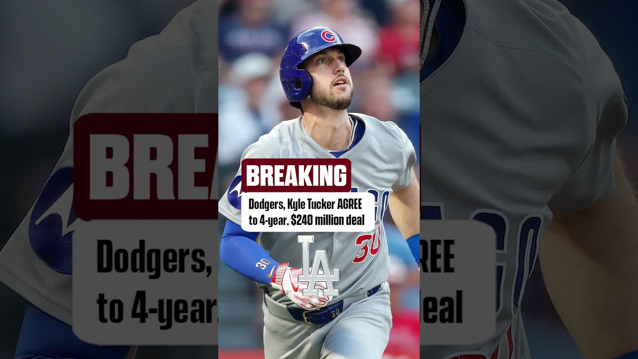 Kyle Tucker is now a Dodger #mlb #freeagency #dodgers #kyletucker