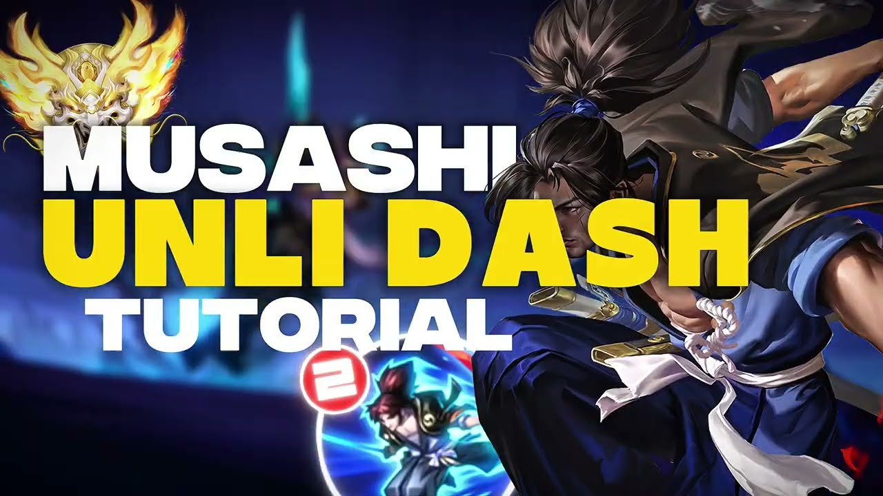 Musashi Unli Dash Tutorial | Honor of Kings Guide (ENG)