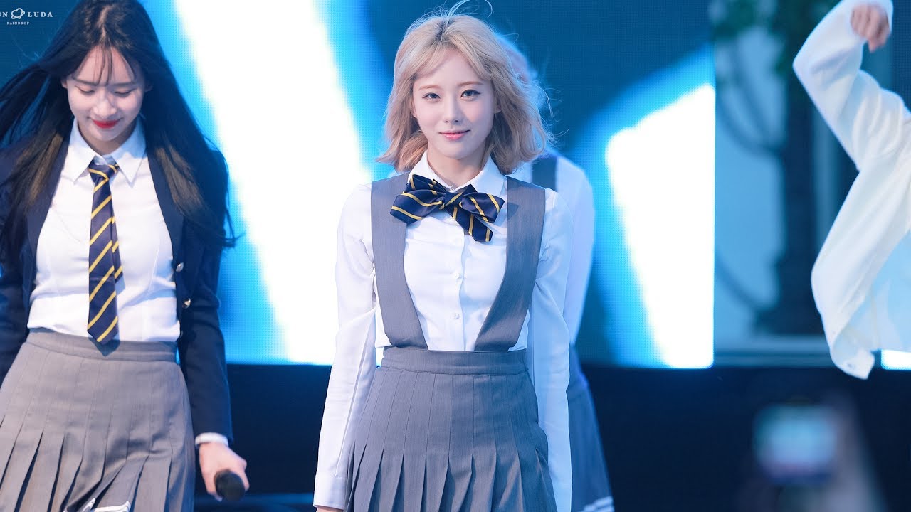170525 우주소녀 루다 신한대학교 너에게 닿기를 4K 직캠 by rain drop