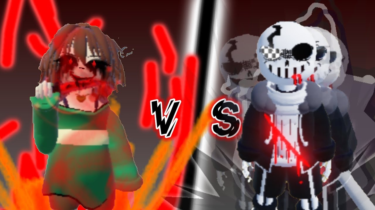 LB sans VS Chara - Undertale Timeline Collapse (full fight)
