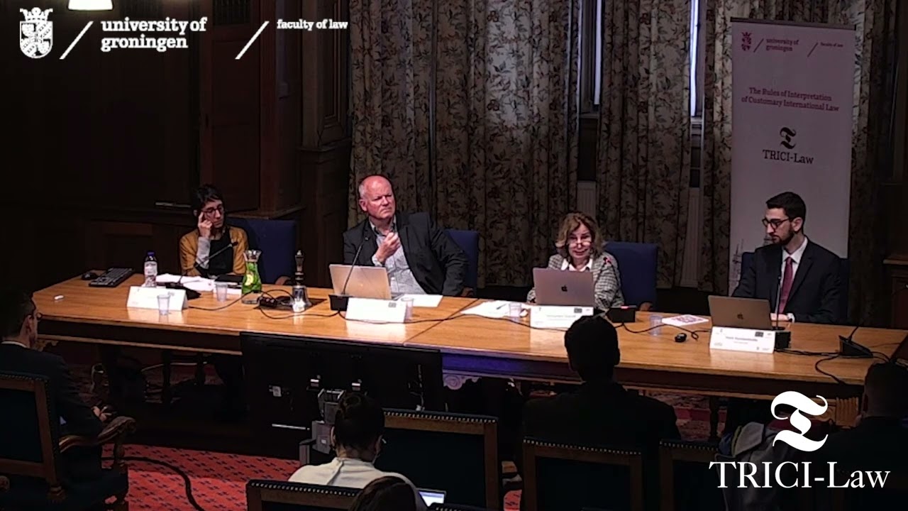Panel 3 / A Comparative Perspective on the Interpretation of Customary Law by the EU